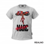 Marc Marquez With His Motor - Ducati - 93 - MotoGP - Sport - Majica Marc Marquez With His Motor - Ducati - 93 - MotoGP - Sport - Majica