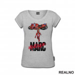 Marc Marquez With His Motor - Ducati - 93 - MotoGP - Sport - Majica Marc Marquez With His Motor - Ducati - 93 - MotoGP - Sport - Majica