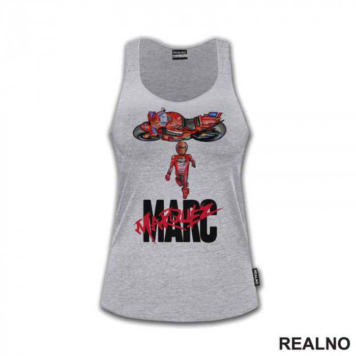 Marc Marquez With His Motor - Ducati - 93 - MotoGP - Sport - Majica Marc Marquez With His Motor - Ducati - 93 - MotoGP - Sport - Majica