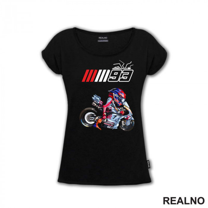 Marc Marquez With Logo - Ducati - 93 - MotoGP - Sport - Majica Marc Marquez With Logo - Ducati - 93 - MotoGP - Sport - Majica