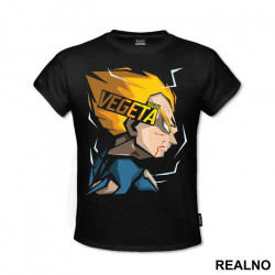 Majin Vegeta Art - Goku - Dragon Ball - Majica