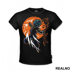 Vegito Orange Circle - Goku - Dragon Ball - Majica