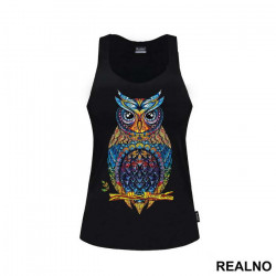 Colorful Owl - Životinje - Majica