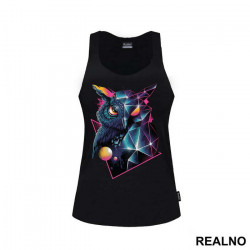 Galaxy Owl - Životinje - Majica