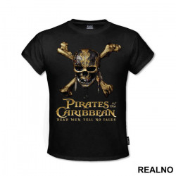 Dead Man Tell No Tales Skull - Pirates of the Caribbean - Majica