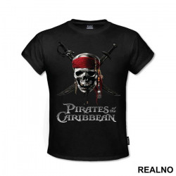 On Stranger Tides Skull - Pirates of the Caribbean - Majica