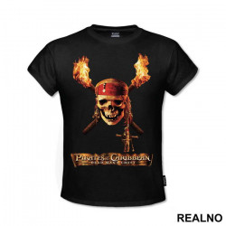 Dead Man's Chest Skull - Pirates of the Caribbean - Majica