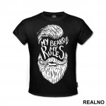 My Beard My Rules Face - Brada - Duks