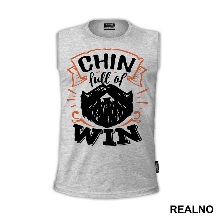 Chin Full Of Win - Brada - Beard - Majica