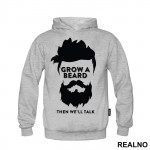 Grow A Beard Then We'll Talk - Brada - Duks