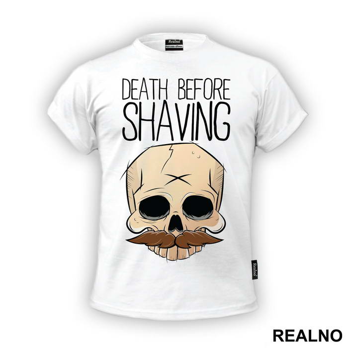 Death Before Shaving - Brada - Beard - Majica