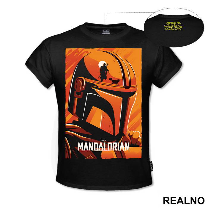 Orange - Mandalorian - Star Wars - Majica