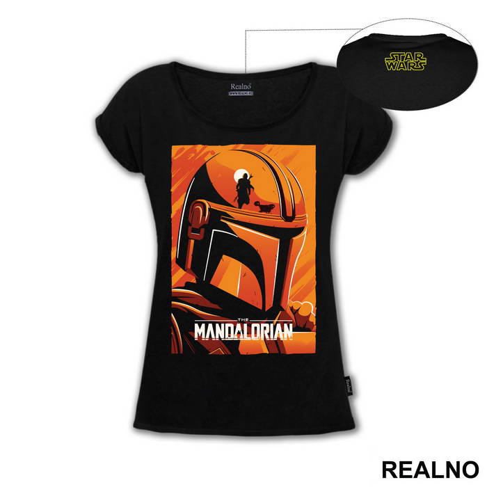 Orange - Mandalorian - Star Wars - Majica