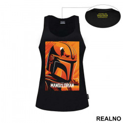 Orange - Mandalorian - Star Wars - Majica
