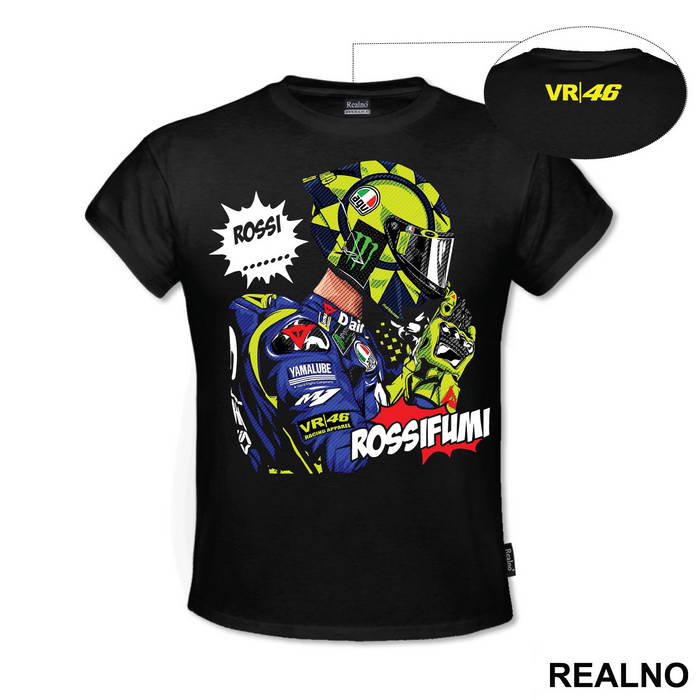Rossifumi - Rossi - 46 - MotoGP - Sport - Majica