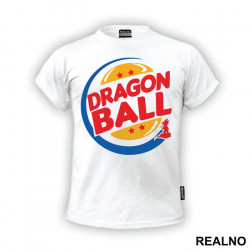 Dragon Ball Text - Goku - Majica