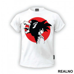 Two Sides - Goku - Dragon Ball - Majica