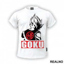 Back Turned - Goku - Dragon Ball - Majica