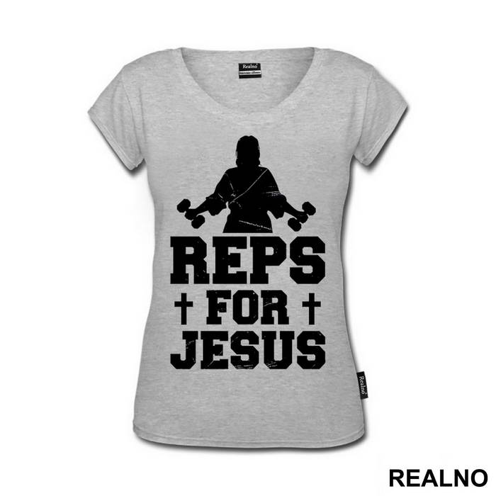 Reps For Jesus - Trening - Majica