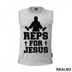 Reps For Jesus - Trening - Majica Reps For Jesus - Trening - Majica