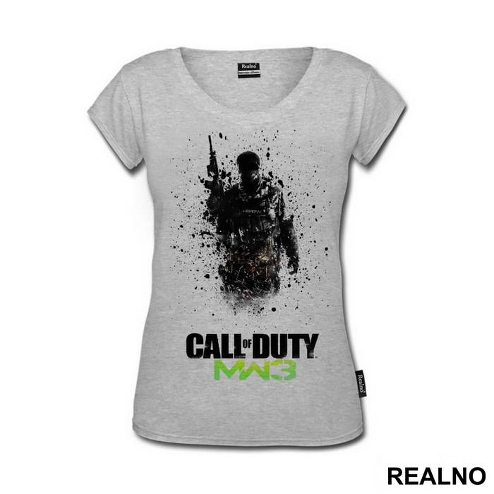 Splashing Color - Modern Warfare 3 - Call Of Duty - COD - Majica