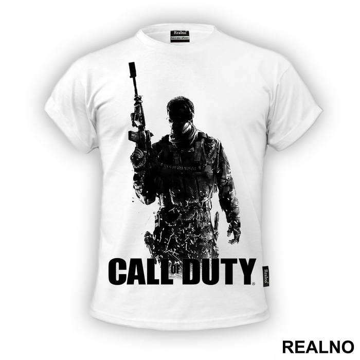 Black - Call Of Duty - COD - Majica
