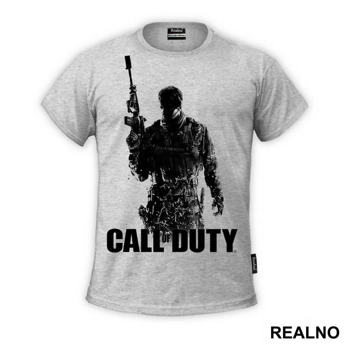 Black - Call Of Duty - COD - Majica