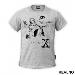 Mulder and Scully - The X Files - Majica