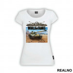 Desert With Logo - World Of Tanks - WOT - Majica