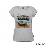 Desert With Logo - World Of Tanks - WOT - Majica