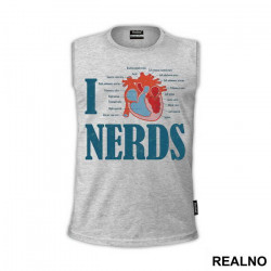 I Heart Nerds - Ljubav - Majica I Heart Nerds - Ljubav - Majica