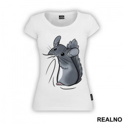 Cute Chinchilla Is Hiding - Ljubav - Majica