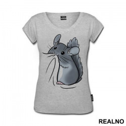 Cute Chinchilla Is Hiding - Ljubav - Majica