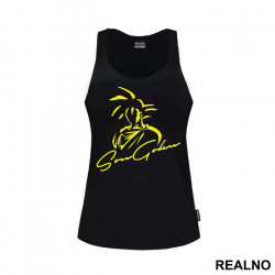 Son Goku Outline - Dragon Ball - Majica