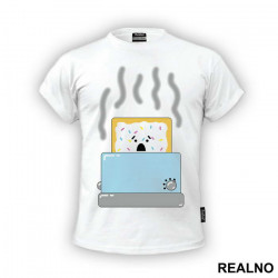 Poor Tost Is Melting - Hrana - Majica