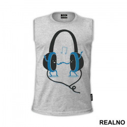 Headphones Are In Love - Ljubav - Majica