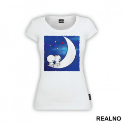 I Love You To The Moon - Ljubav - Majica I Love You To The Moon - Ljubav - Majica