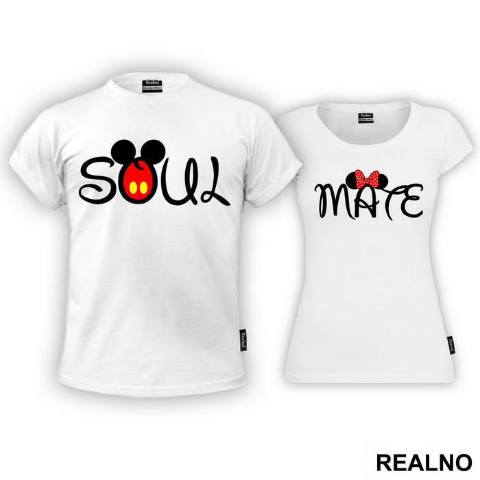 Soul Mate - Mickey And Minnie - Majice za parove