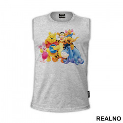 Vini Pu Tim - Crtani filmovi - Majica