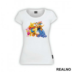 Vini Pu Tim - Crtani filmovi - Majica