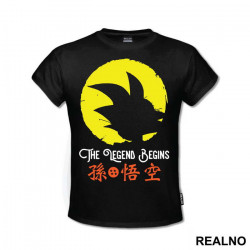 The Legend Begins - Goku - Dragon Ball - Majica