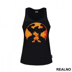 Animal Inside Double Exposure - Goku - Dragon Ball - Majica