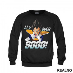 It's Over 9000 Vegeta Rage - Goku - Dragon Ball - Duks