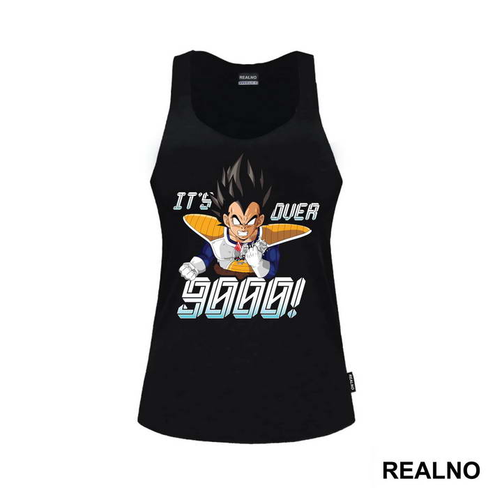 It's Over 9000 Vegeta Rage - Goku - Dragon Ball - Majica