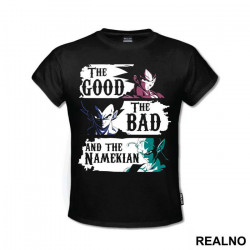 The Good The Bad The Namekian - Goku - Dragon Ball - Majica