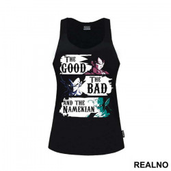 The Good The Bad The Namekian - Goku - Dragon Ball - Majica