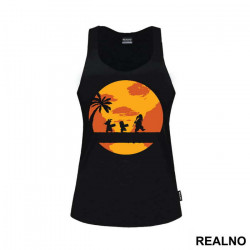 Walking Into The Sunset - Goku - Dragon Ball - Majica