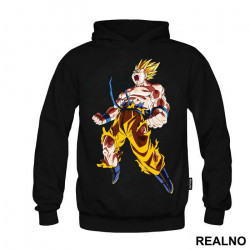 Super Saiyan Scream - Goku - Dragon Ball - Duks