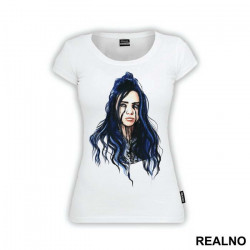 Billie Eilish Running Mascara - Muzika - Majica