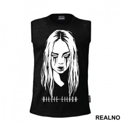 Billie Eilish Portrait - Muzika - Majica